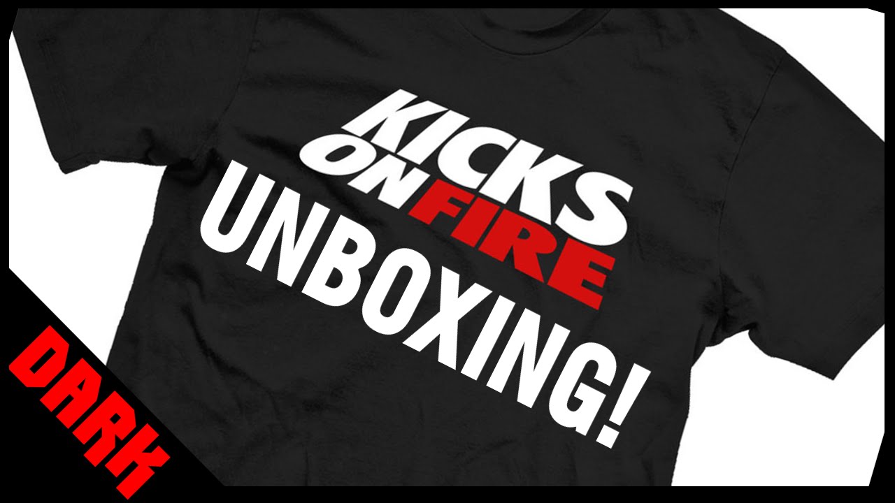KicksOnFire Unboxing (T-shirt and more)