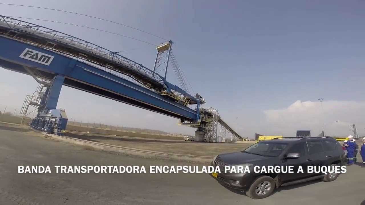 Así se maneja y transporta el coque en la Refinería de Cartagena