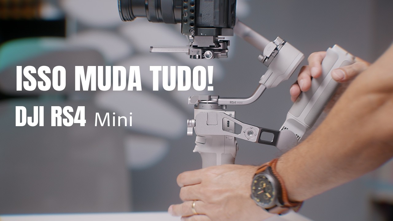 DJI RS4 Mini: O Gimbal Perfeito Para Quem Trabalha Sozinho?