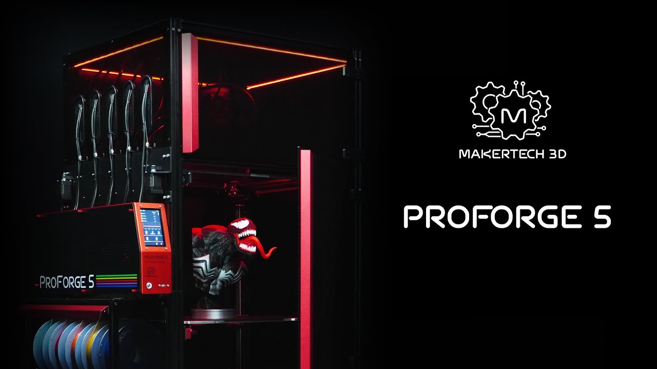 ProForge 5 - The Ultimate Tool Changer 3D Printer