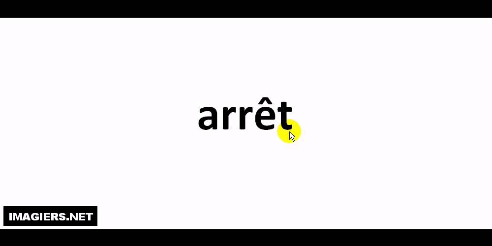 How to pronounce in French # arr&ecirc;t