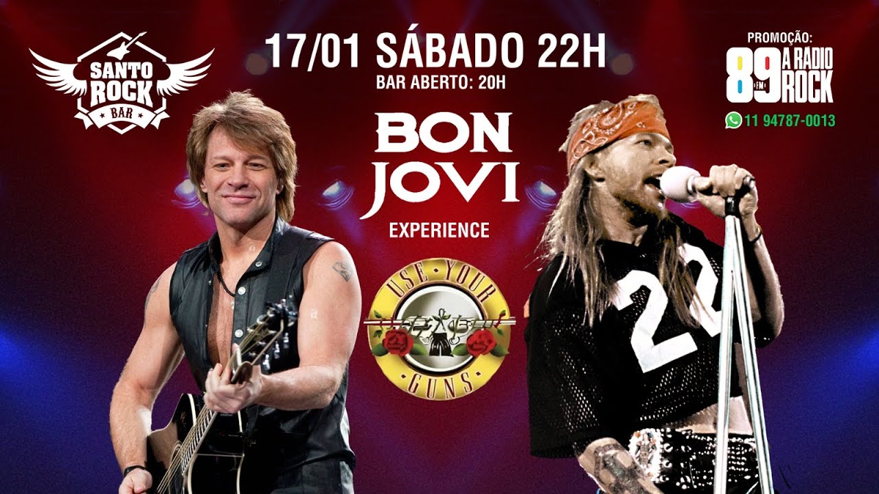 BON JOVI E GUNS N ROSES