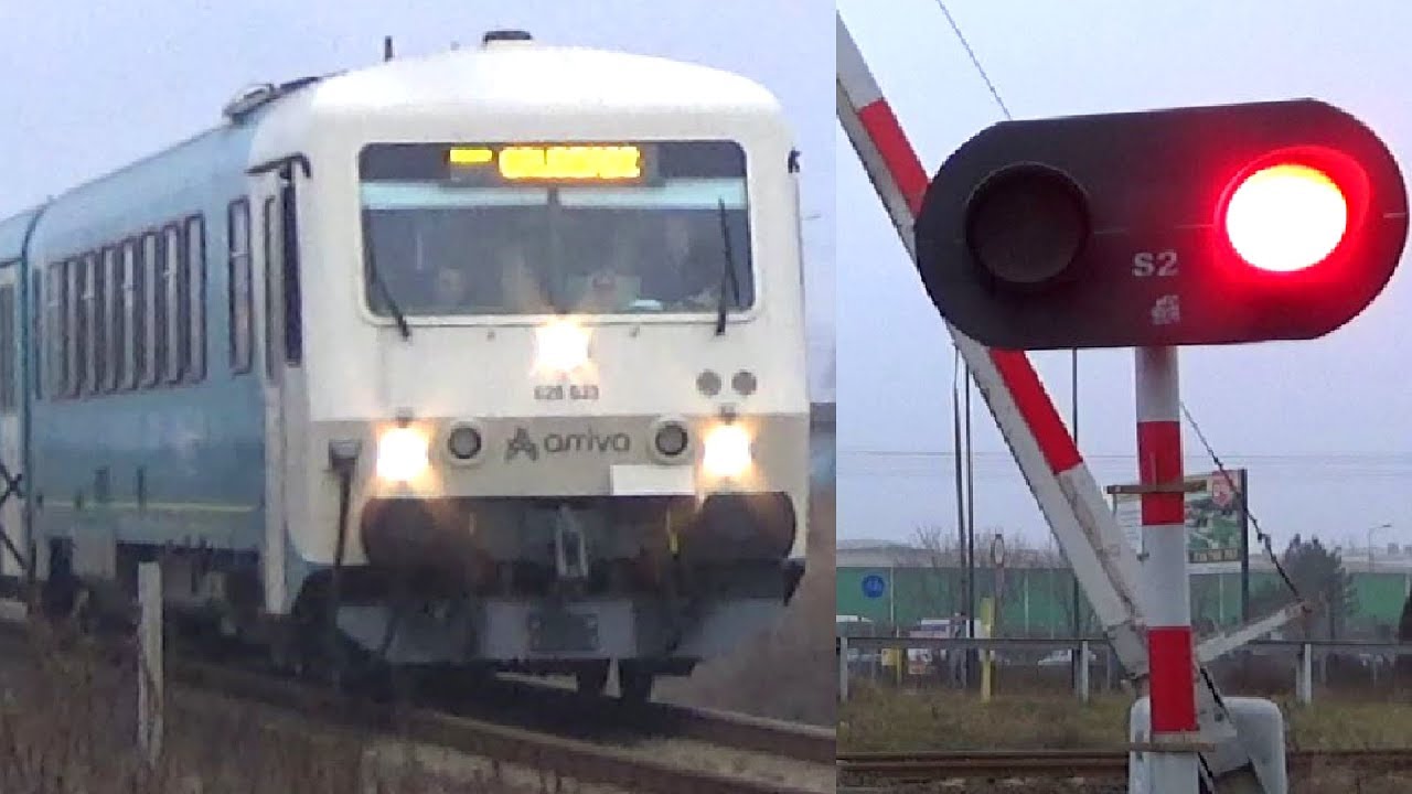 Przejazd Kolejowy na Drodze Jeziornej w Grudziądzu | Polish railroad crossing