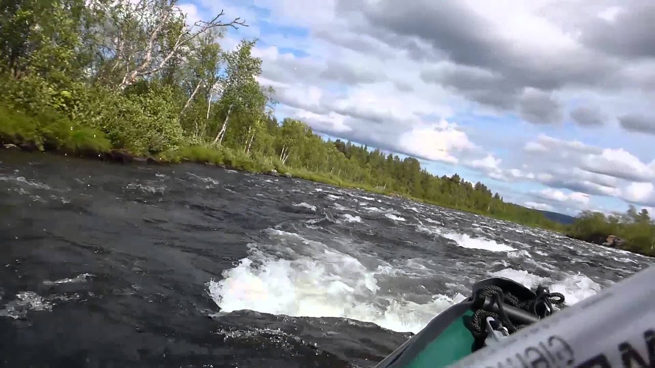 Lappland - Kanuwandern auf dem Kalix mit Wildwasser