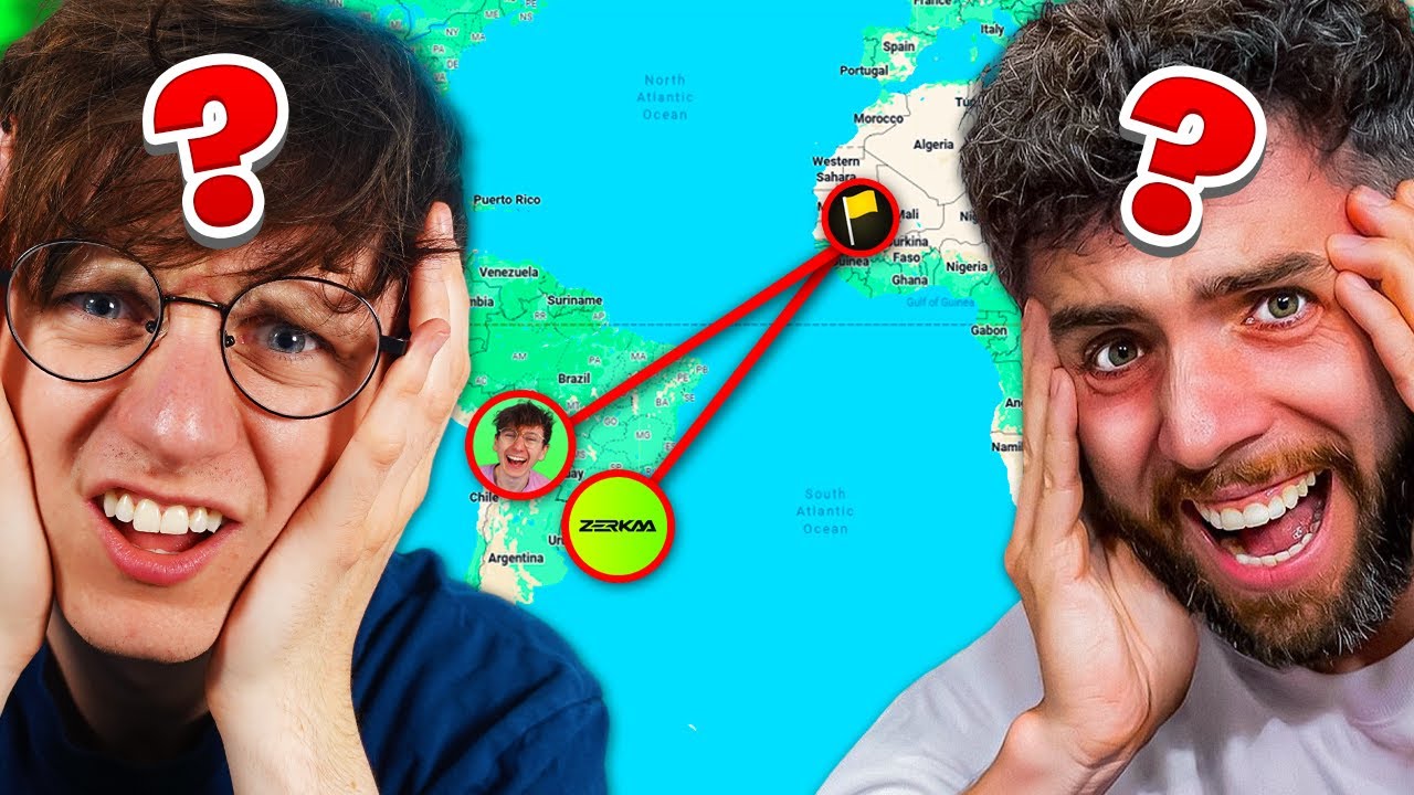 Кто лучше играет в Geoguessr? ДЖЕК против ЗЕРКАА!