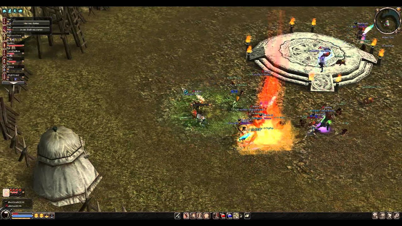 Metin2 Hybris GK Addiction VS  BlackSoulS