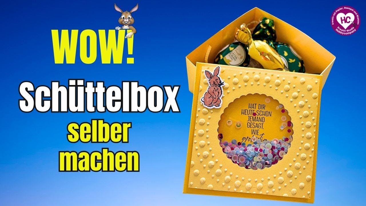 👉 Osterbox basteln – einfache Geschenkverpackung mit WOW-Effekt