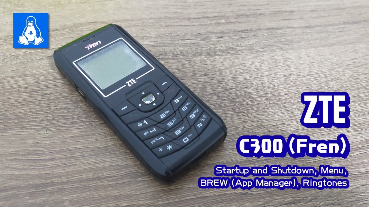 ZTE C300 (Fren by mobile-8) • Startup and Shutdown, Menu, BREW, Ringtones
