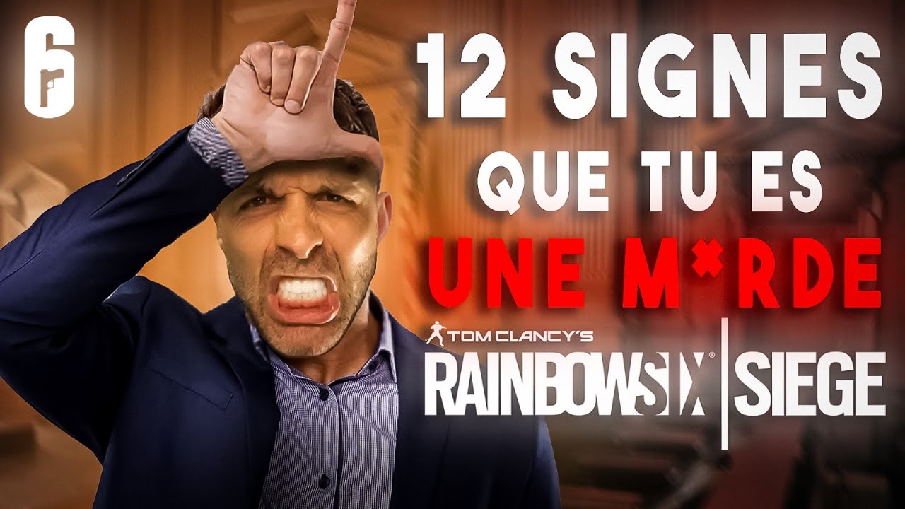 12 SIGNES que TU ES NUL sur R6 ! **REACT**