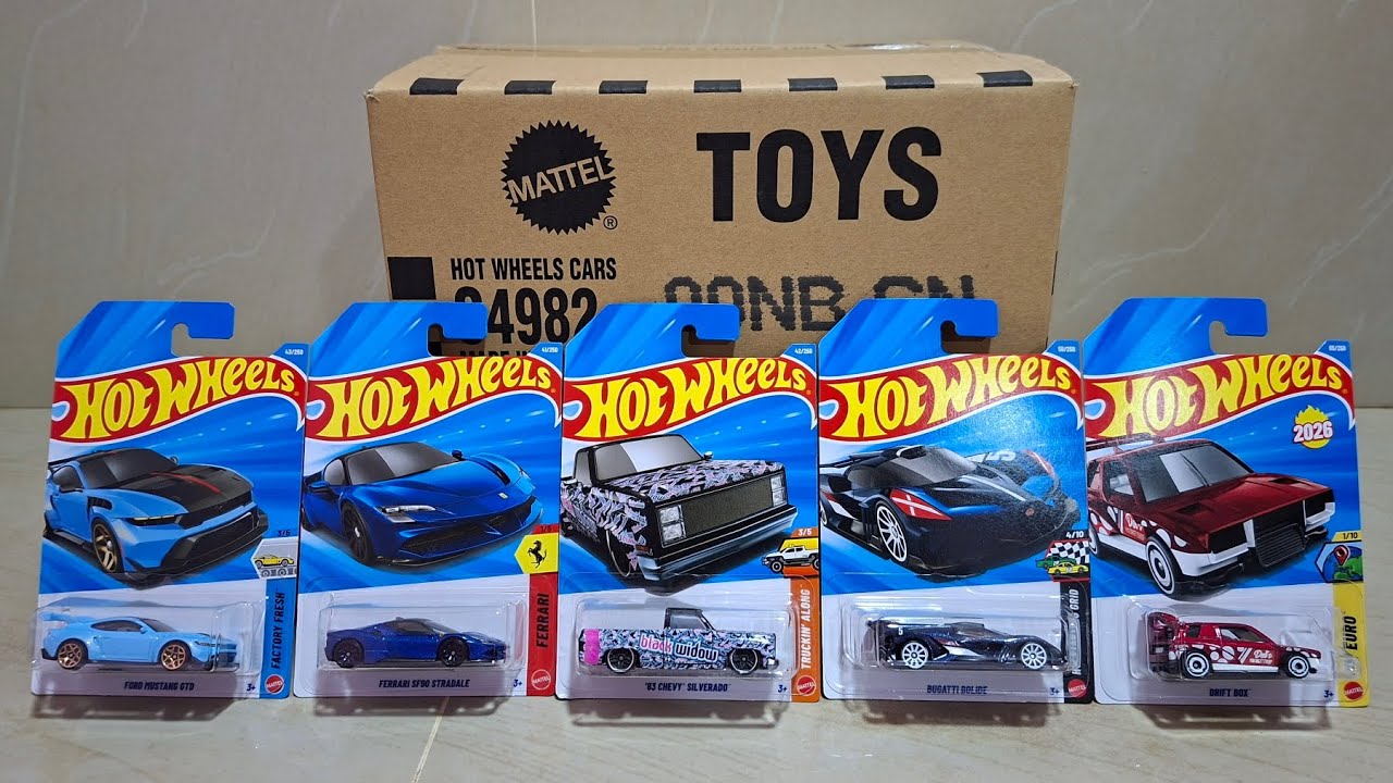 Unboxing Hot Wheels Case B 2026