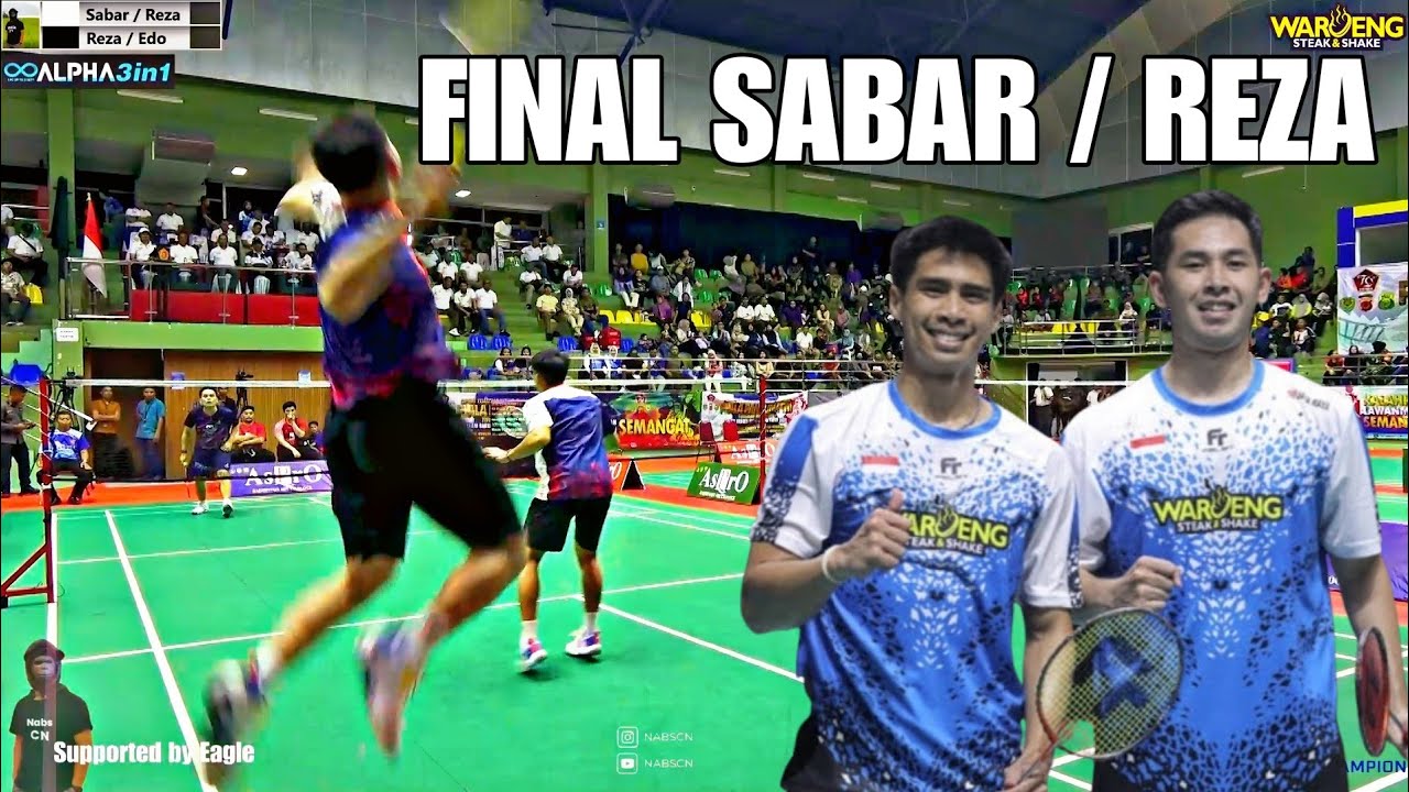 SABAR / REZA Diuji Geng Tarkam Mansion Sports di FINAL. Beda Emang Cara Mainnya