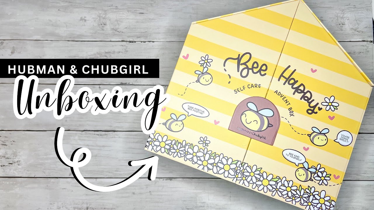 Распаковка адвент-календаря для ухода за собой 🐝📦 при участии Hubman и Chubgirl