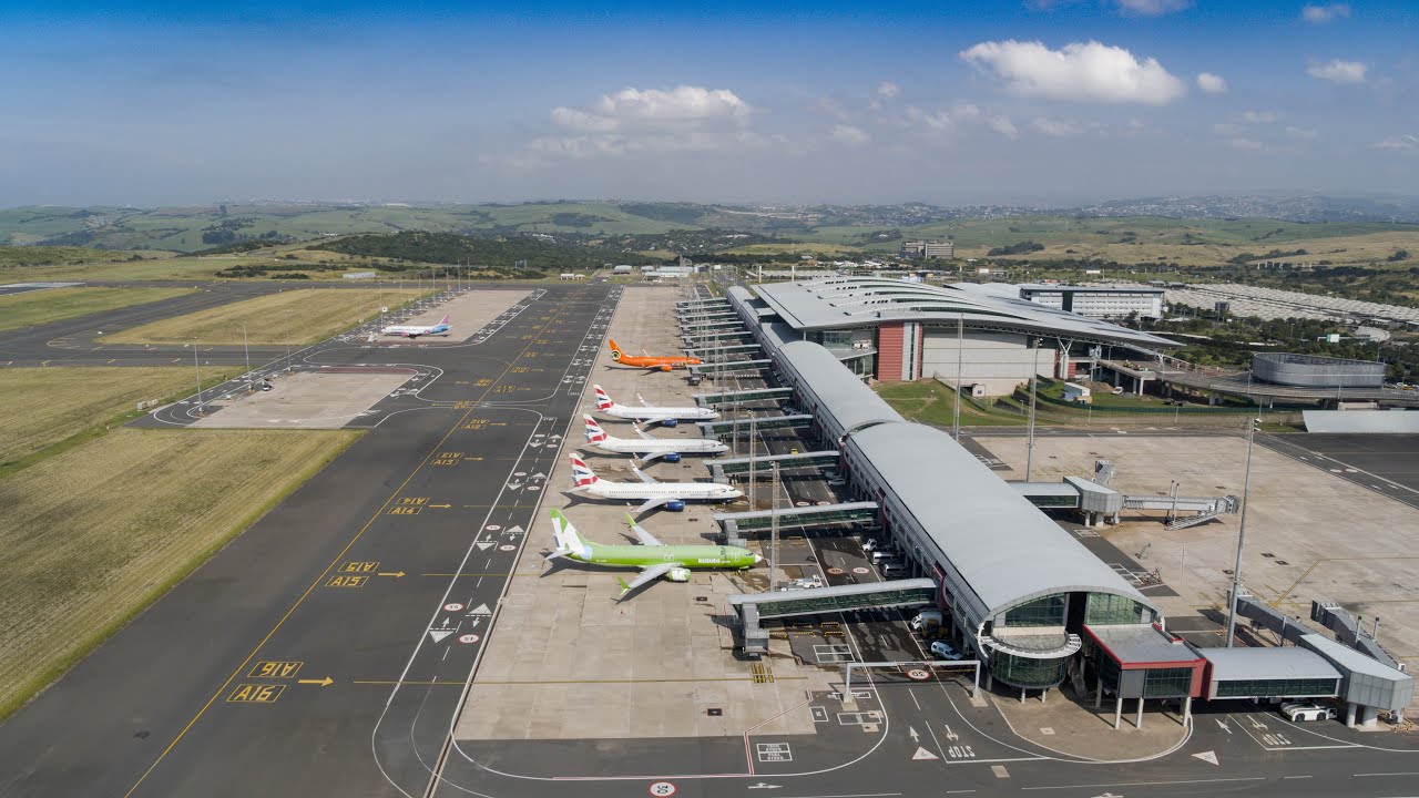 King Shaka Airport Drone Footage