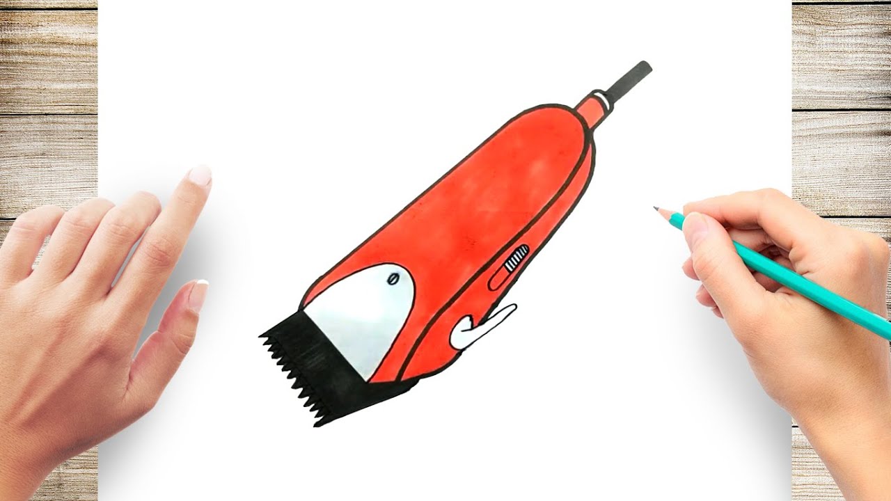 How To Draw A Hair Clipper