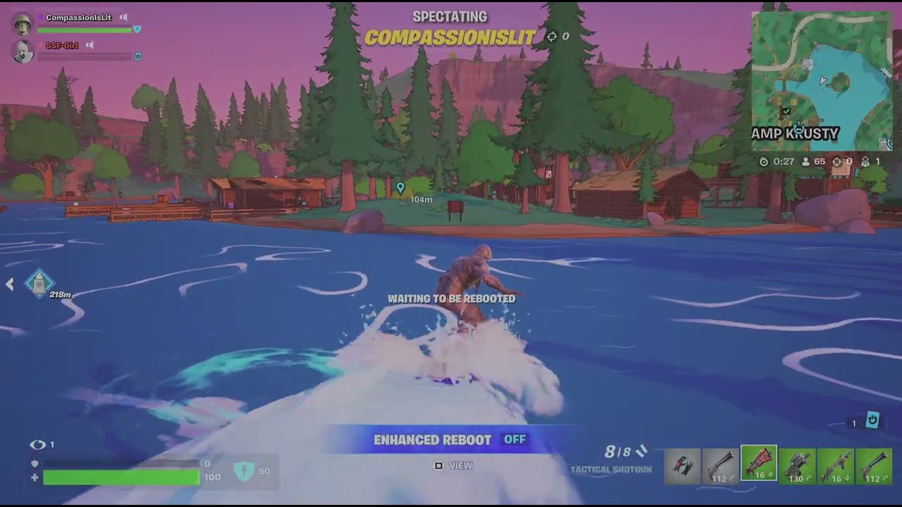 Fortnite Art The Clown visits the Simpsons