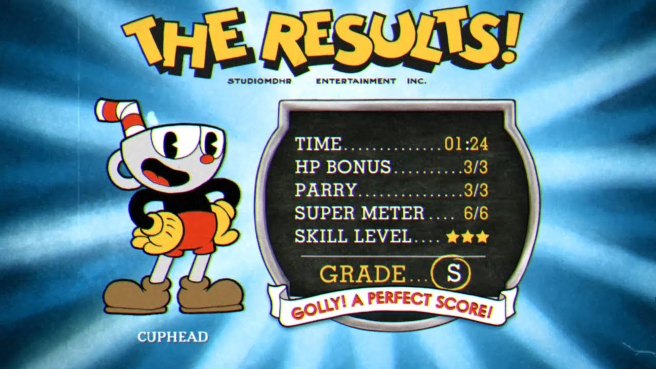 Cuphead - Final Boss on Expert - Grade S