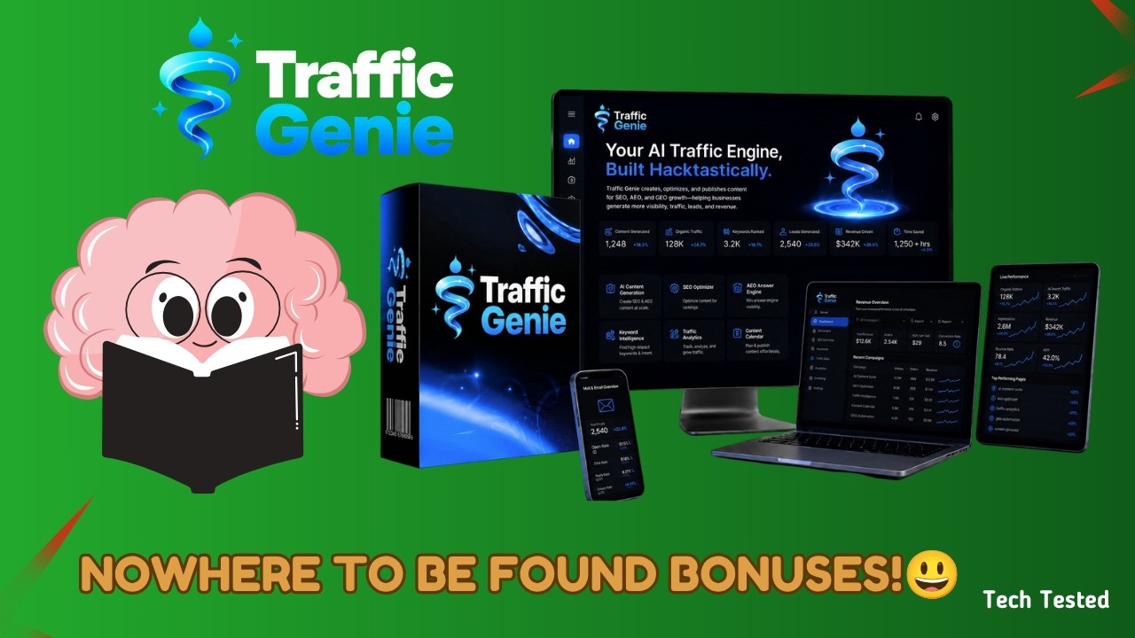 Traffic Genie Review &ndash; Get Free Daily Traffic in 60 Seconds! 🚀
