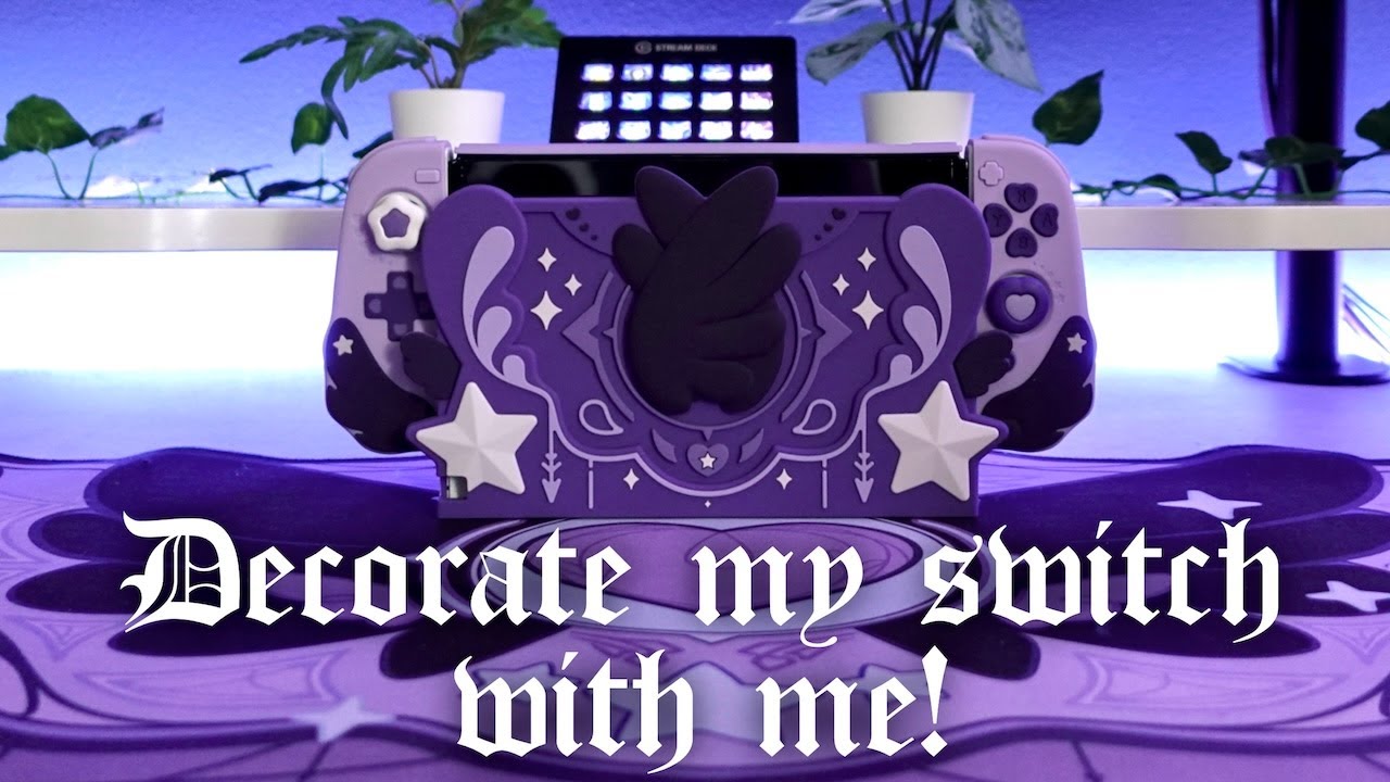 Decorate my Switch with me!! | GeekShare Unboxing 💜