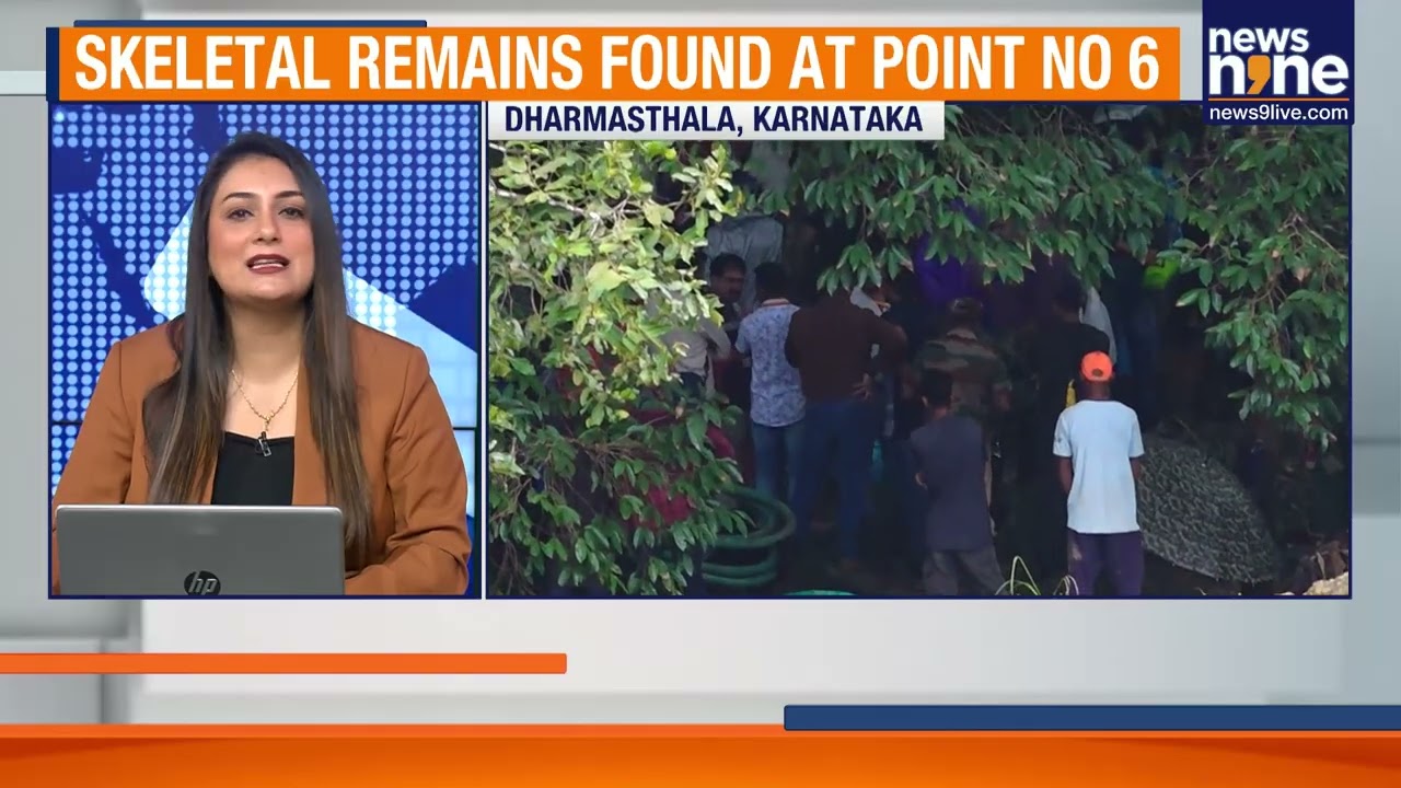 Skeletal Remains Found In Dharmasthala | SIT Begins Excavation At 7th Site | News9