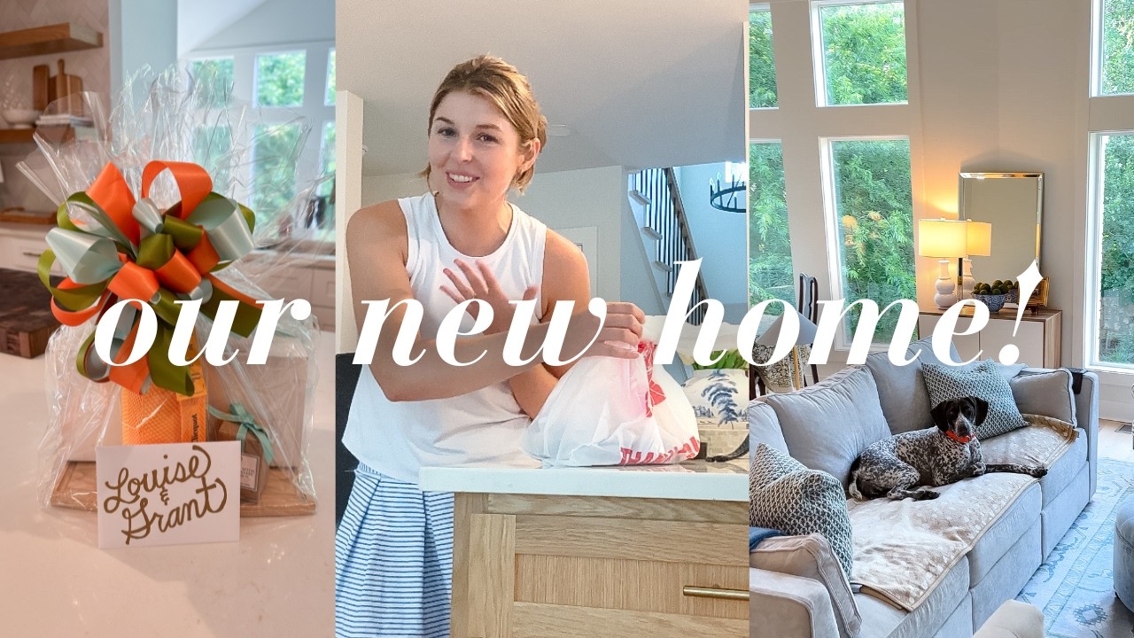 moving vlog! our new home, unpacking, & decorating
