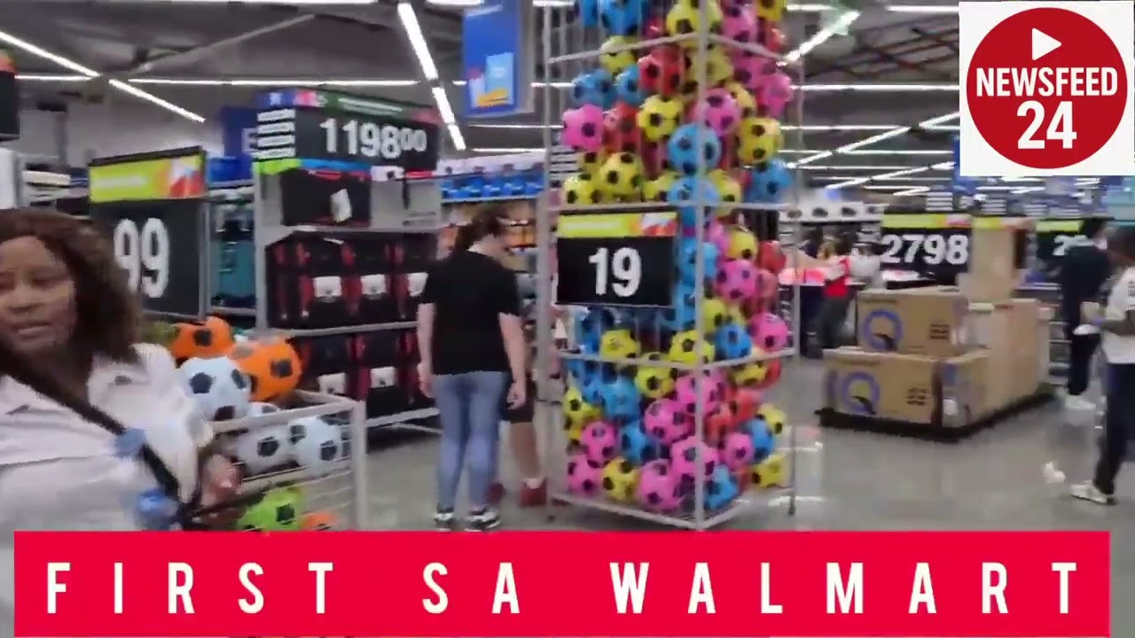 Walmart opens in Joburg. #news24 #walmart #southafrica #joburg #trending 