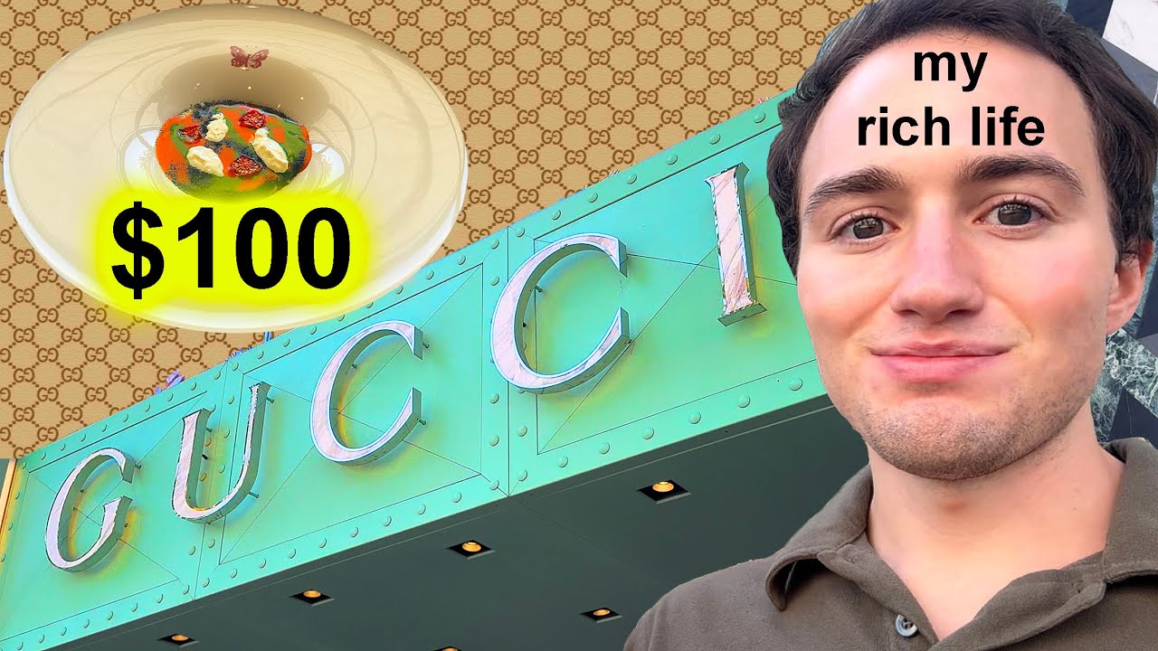 Я пообедал в ресторане Gucci один (7 блюд)