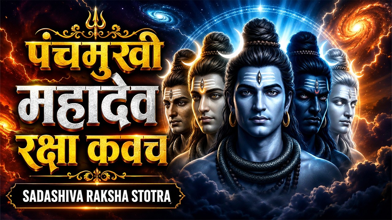 पंचमुखी महादेव रक्षा कवच | Sadashiva Panchmukhi Mahadev Stotra | Divine Protection Mantra