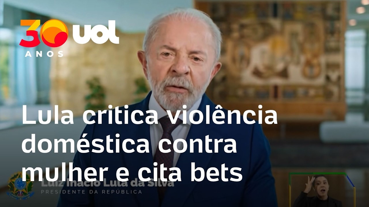 Pronunciamento de Lula: Presidente vincula bets à violência contra a mulher, veja íntegra