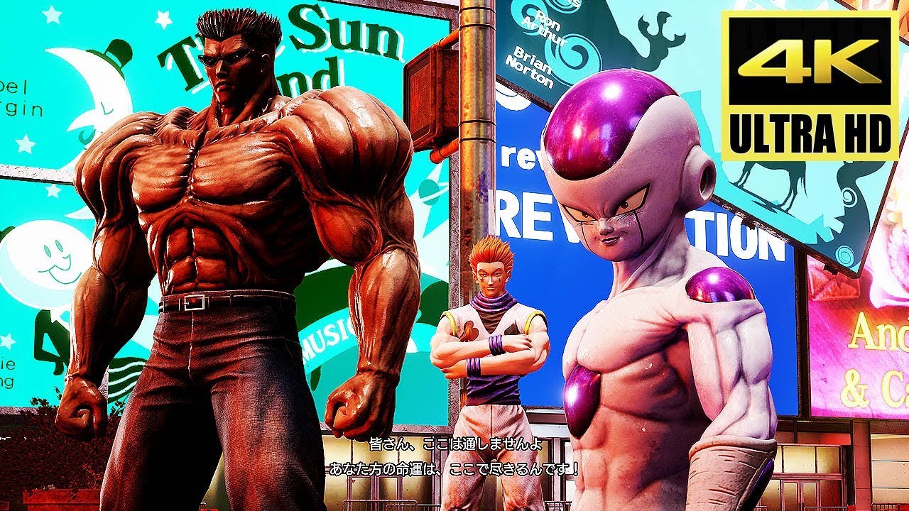 JUMP FORCE - 4K Gameplay + New Characters Trailer @ UHD ✔