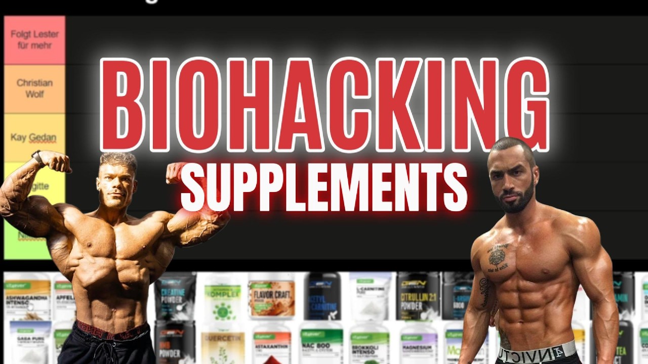 Ultimative Biohacking Supplement Tierlist - Die besten Supplements für naturales Biohacking