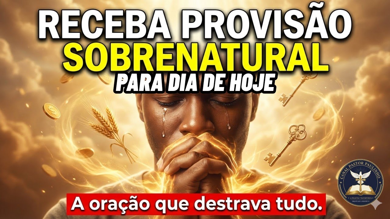 🔴 ORAÇÃO PODEROSA PARA TER UM DIA DE PROVISÃO E PORTAS ABERTAS | SÁBADO 14 DE JANEIRO 