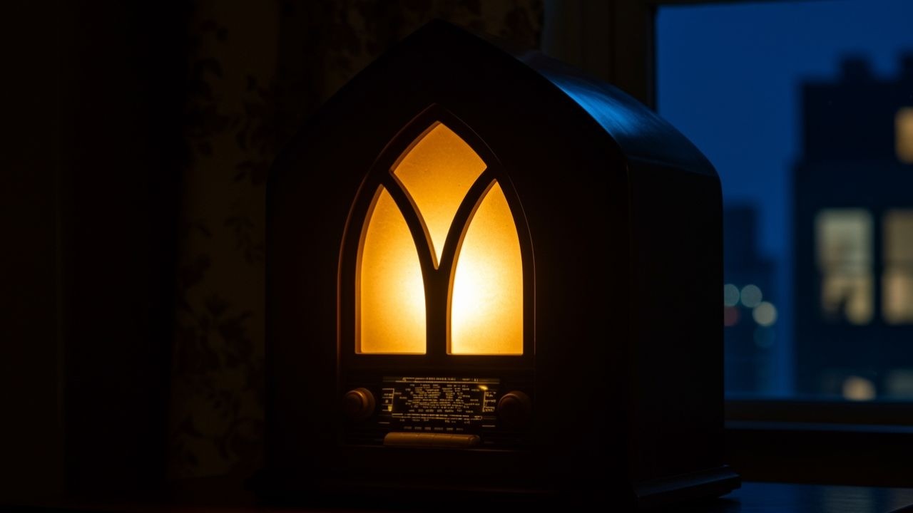 Old 1930s Jazz Radio at Midnight 🌙 8 Hours of Vintage Swing Ambience