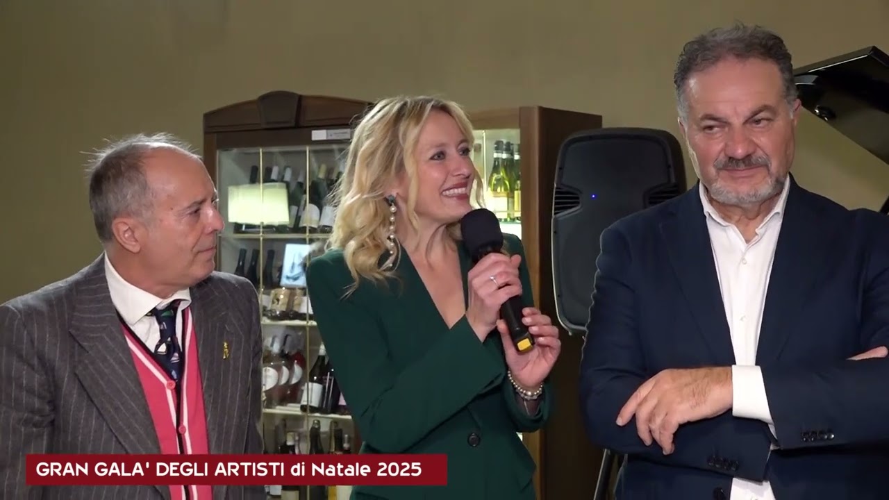 GRAN GALA' DEGLI ARTISTI di Natale 2025 - Presso il Ristorante Concorde - Aeroporto di Pescara