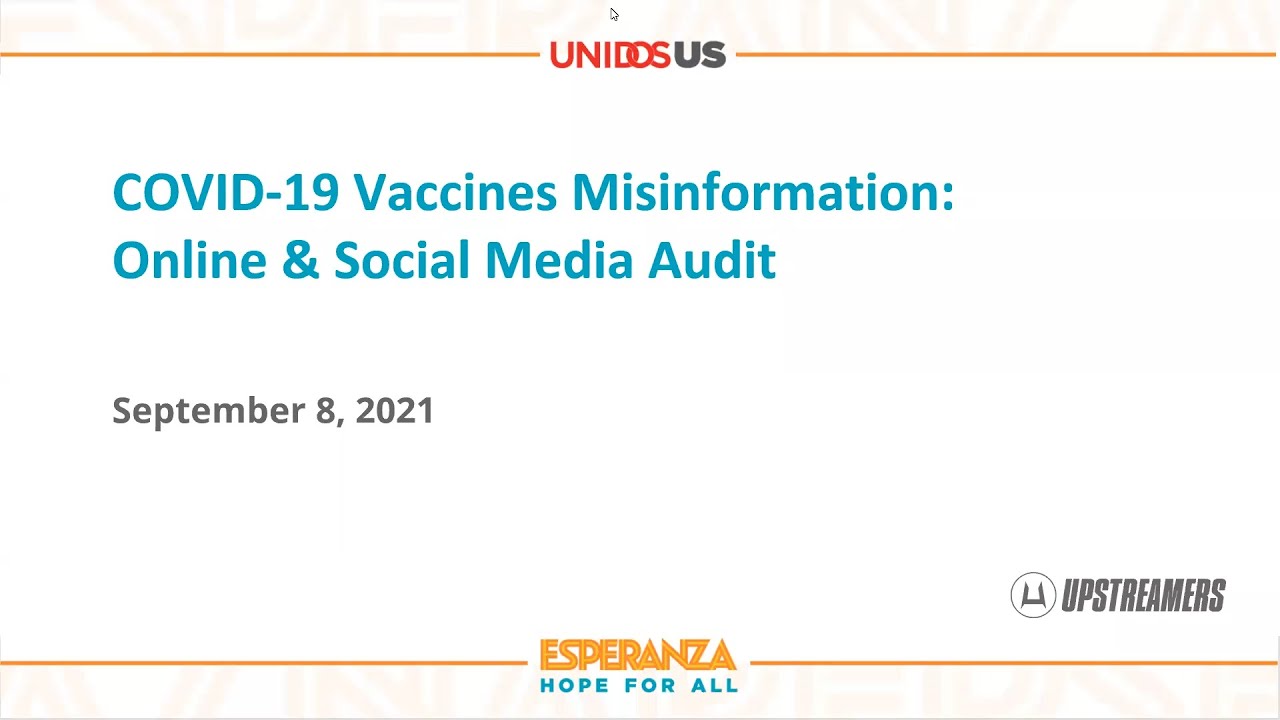 COVID-19 Vaccines Misinformation: Online & Social Media Audit