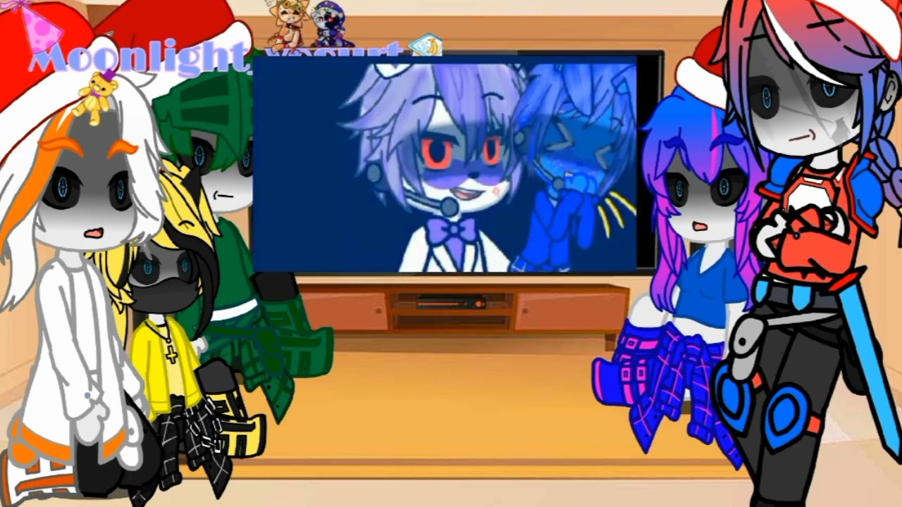 Team Prime reacts to Raf in Circus Baby's Pizzaria |Christmas Special| Ft. Team Prime