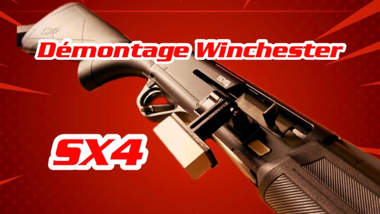 TUTO démontage WINCHESTER SX4 Cal.12 semi-automatique.