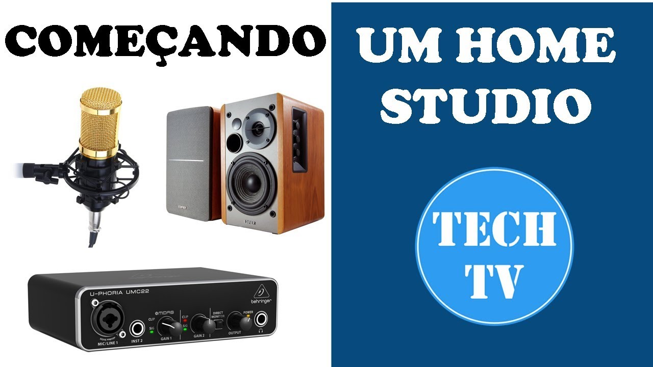Como montar um home studio da forma mais barata