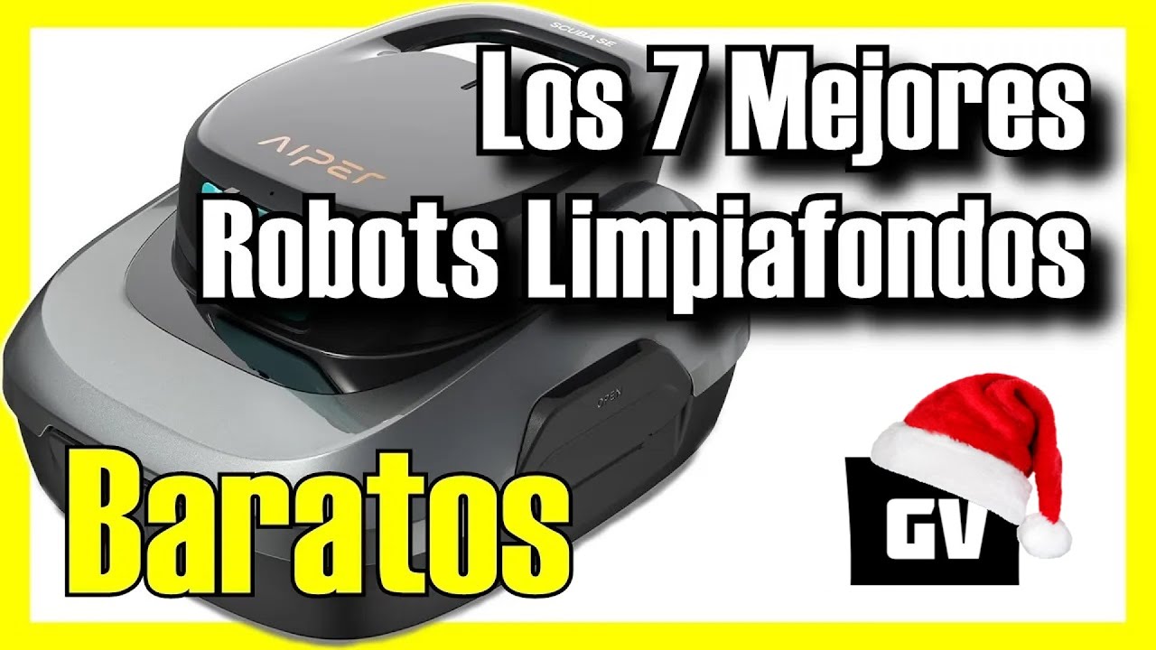 🏊‍♂️ Los 7 MEJORES Robots Limpiafondos BUENOS y BARATOS de Amazon [2025]✅[Calidad/Precio] Piscinas