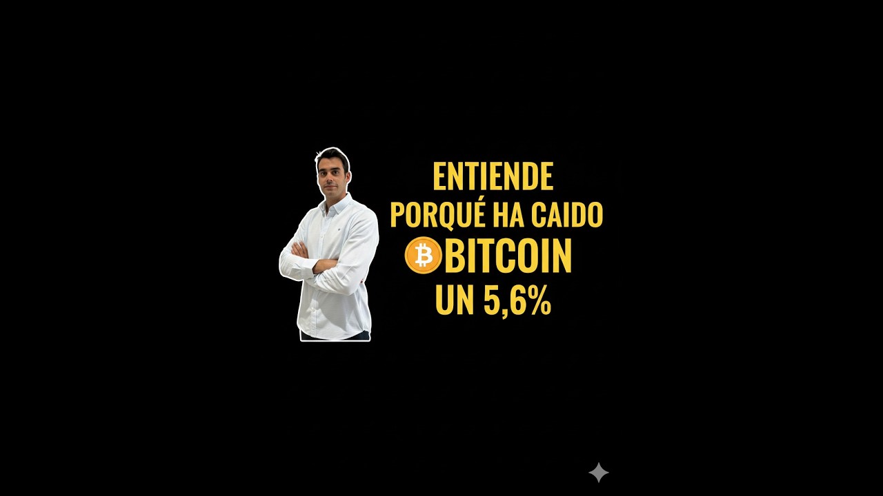 BTC CAE -5% HOY¿REBOTE O MÁS BAJO? - NOTICIAS DE LA SEMANA