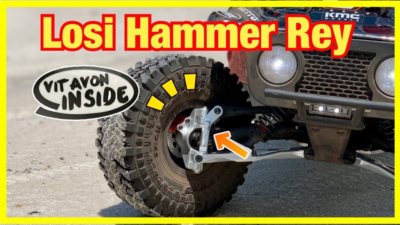 Vitavon steering knuckles for the Losi Hammer Rey Does it help?