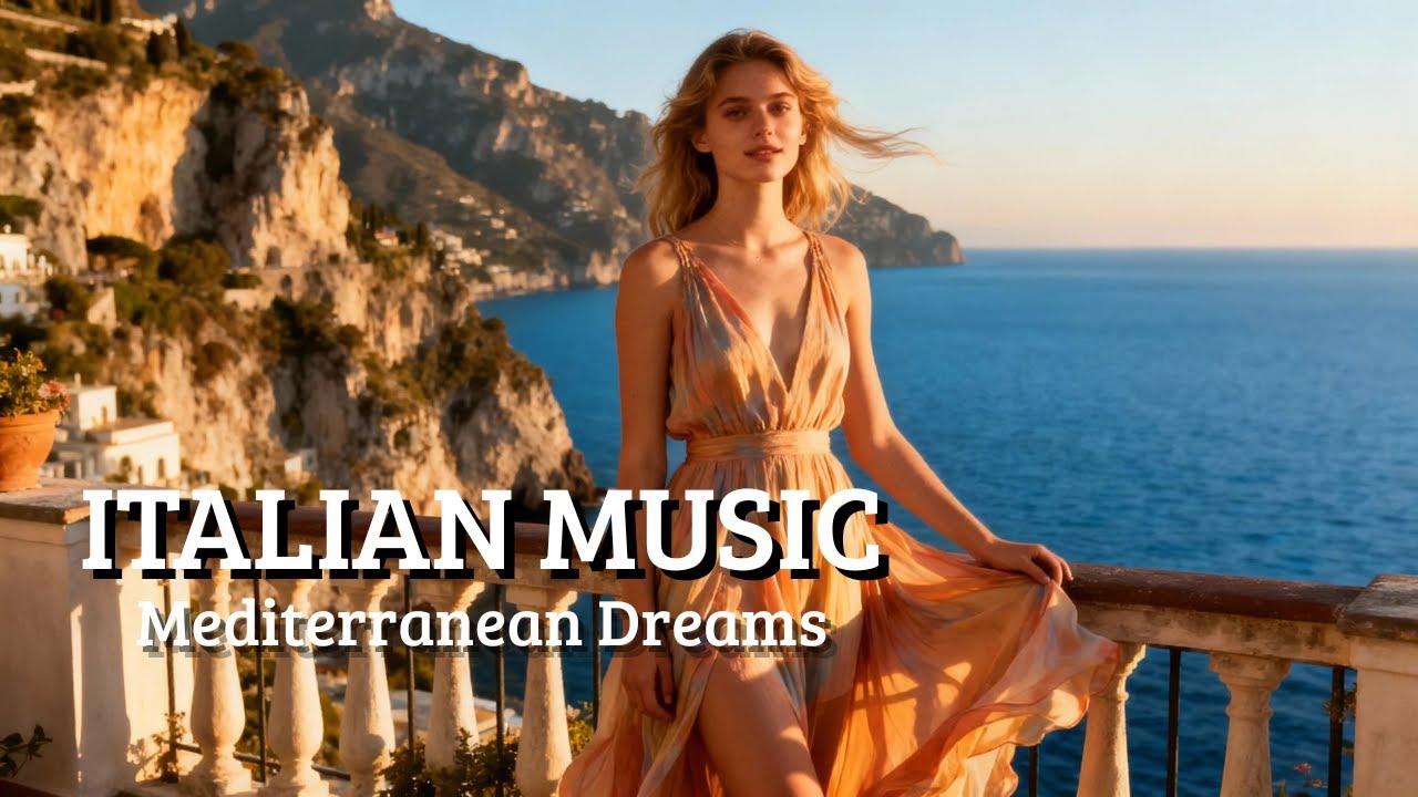 Mediterranean Serenity 🎶 Italy Relax Vibes for 2+ Hours Cinque Terre Coastal Calm