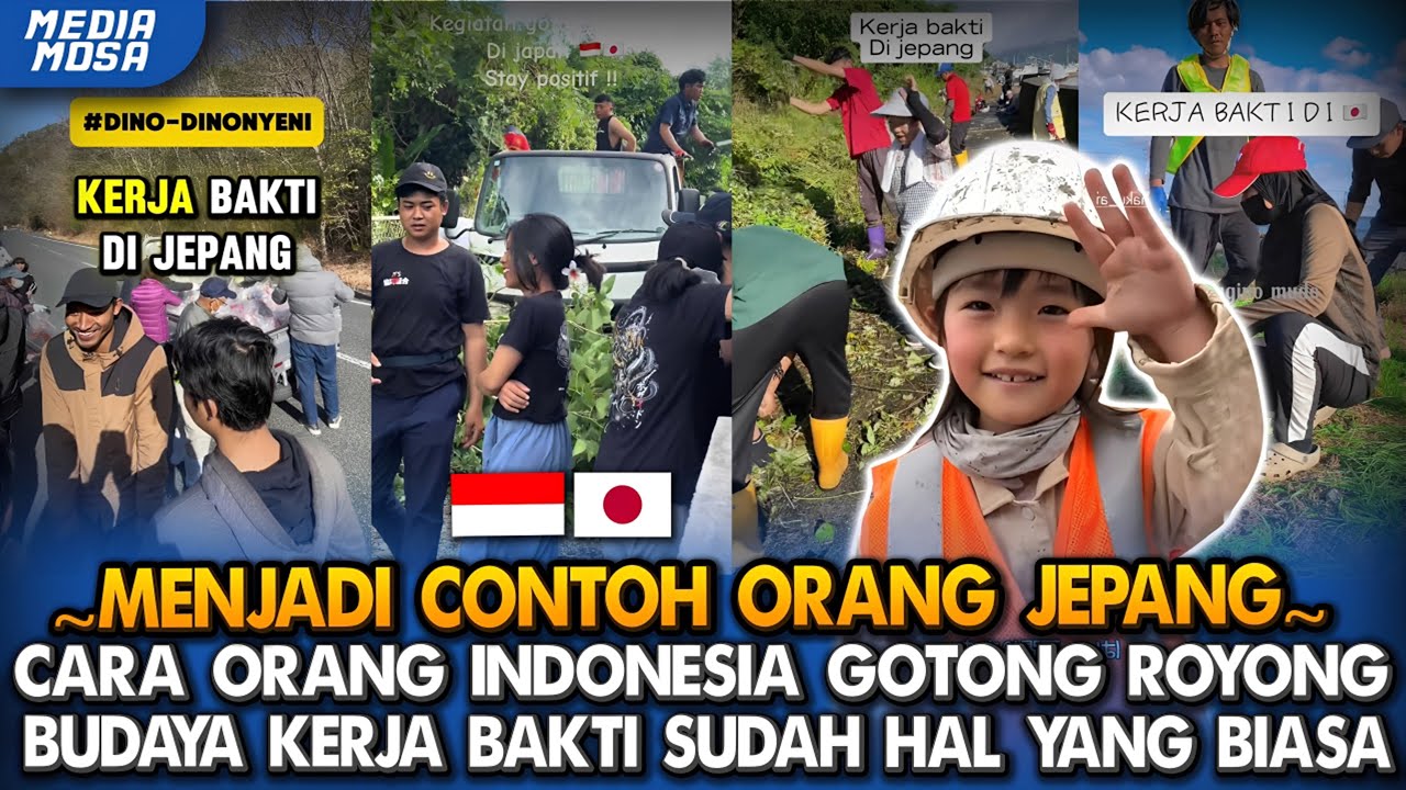 Orang Indonesia Lagi² Menyatukan Jepang‼️ Jepang Salut Para TKI Semangat Di Ajak Kerja Sama