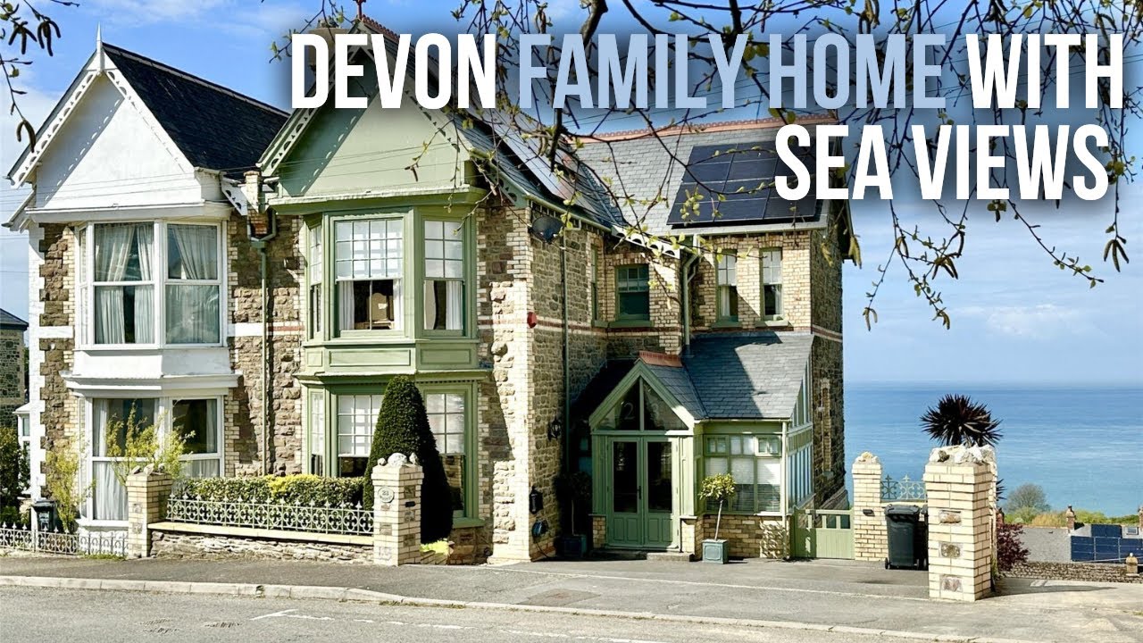 Inside a Six-Bedroom Home in Devon with Sea Views | Property Tour