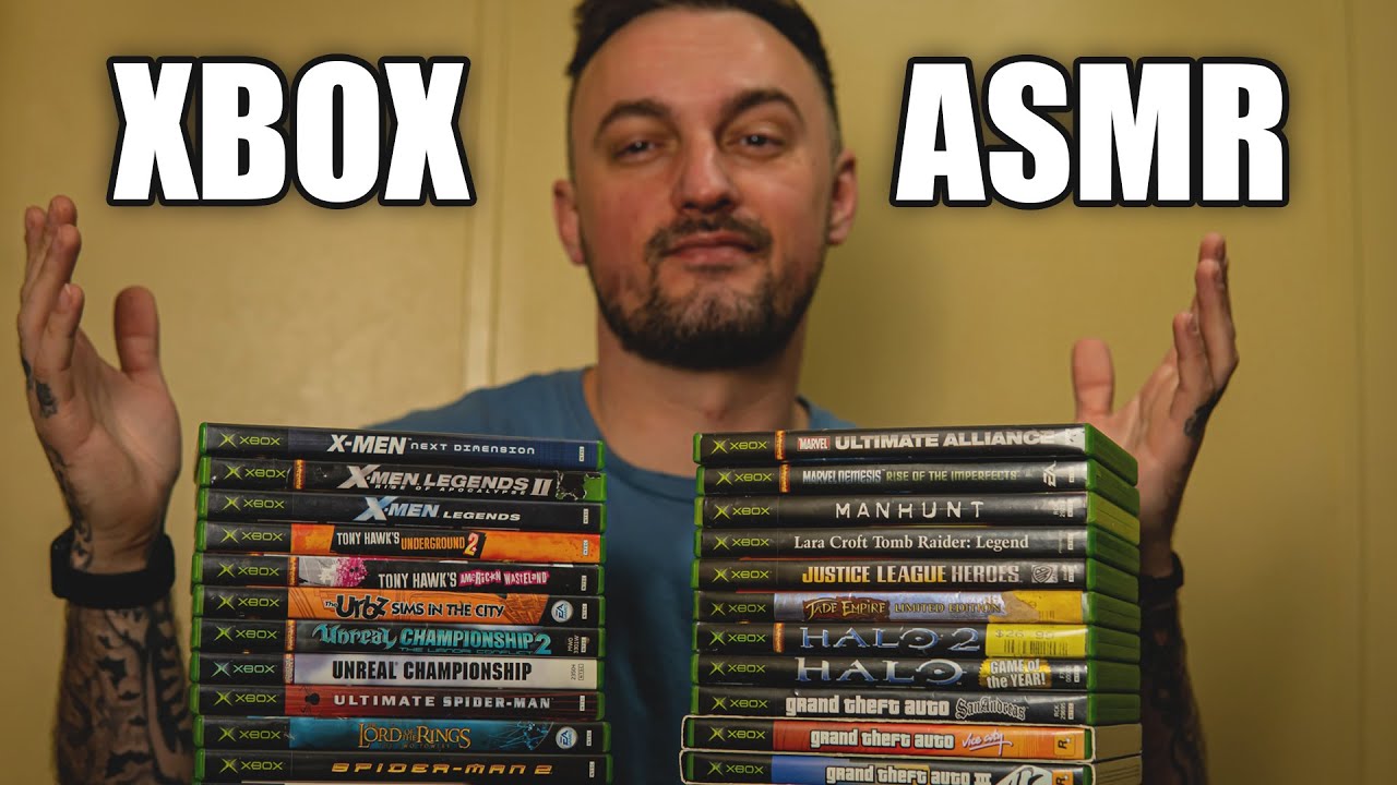 OG XBOX GAMES #2 | ASMR (Whispering & Tapping)