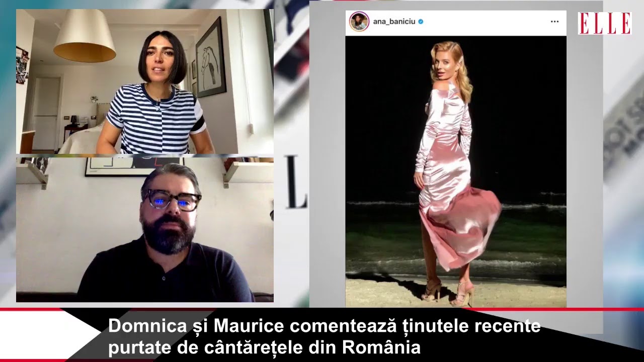 Domnica și Maurice comentează ținutele recente purtate de cântărețele din România