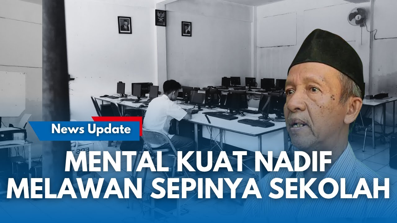 CERITA NADIF BERTEMAN SEPI! Jadi Satu-satunya Murid di Tamansiswa Bandung Di Tengah Sepinya Siswa