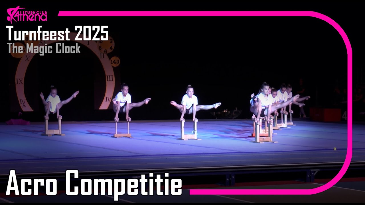 2025 - Turnshow 'The Magic Clock' - Competitie Acro