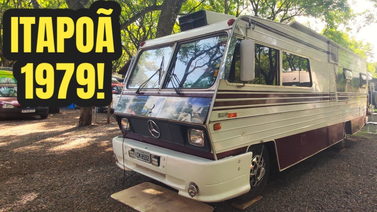 Motorhome Itapoã fabricado em Porto Alegre RS em 1979! Praticamente original.