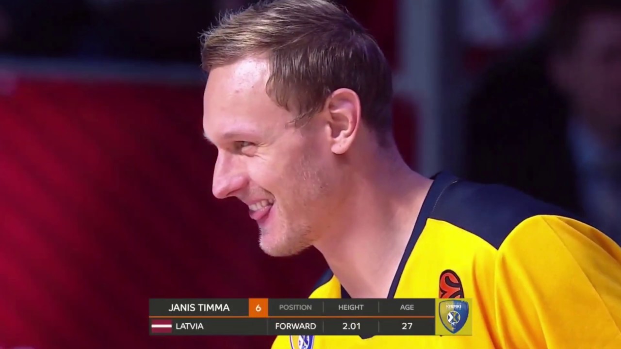 Jānis Timma vs. CSKA: 12 pts, 5 reb, 1 ast, 2 stl Euroleague Round 3 [17.10.19.]