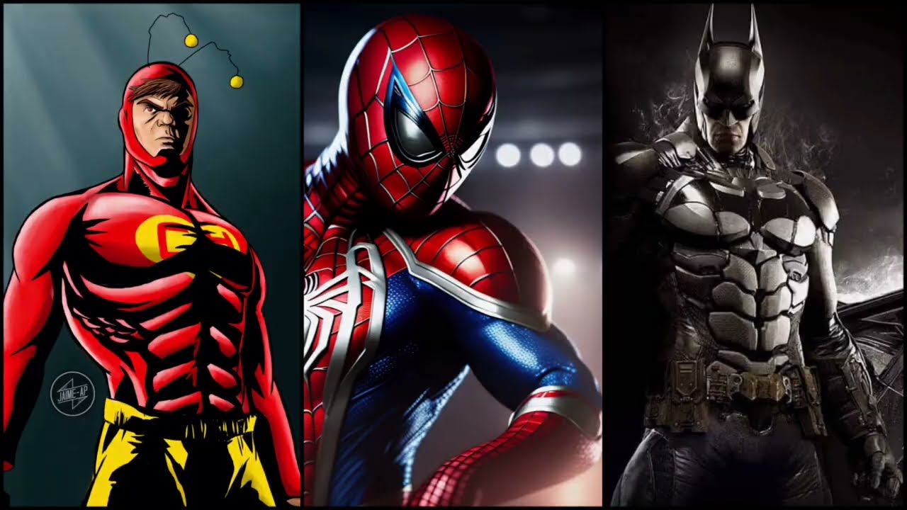 (SÚPER HEROS AMV) ❤️🕷️🦇